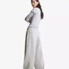 Plush Barrel Trousers with Stoppers – Women