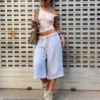 Plush Bermuda Shorts Plush Bermuda Shorts