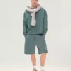 Plush Bermuda Shorts – Men