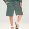 Plush Bermuda Shorts – Men