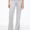 Plush Flared Trousers with Patch Plush Flared Trousers with Patch