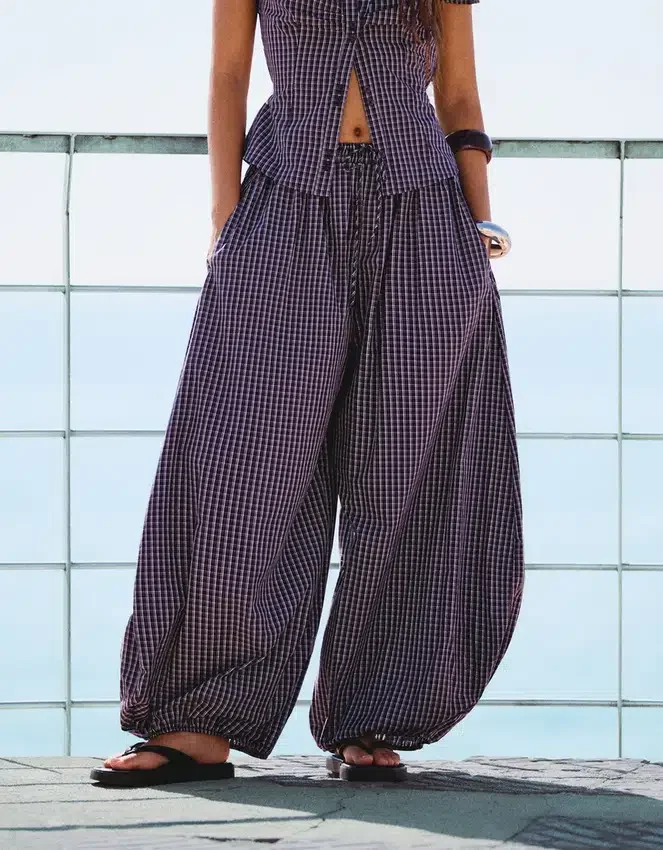 Poplin Bloomer Trousers Poplin Bloomer Trousers