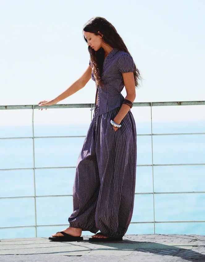 Poplin Bloomer Trousers Poplin Bloomer Trousers