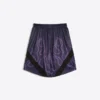 Printed Bermuda Shorts with Elastic Waist – Bershka Lovers