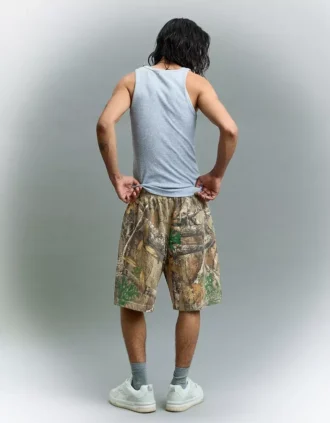 Printed Boxy Fit Bermuda Shorts – Shorts and Jorts – Men