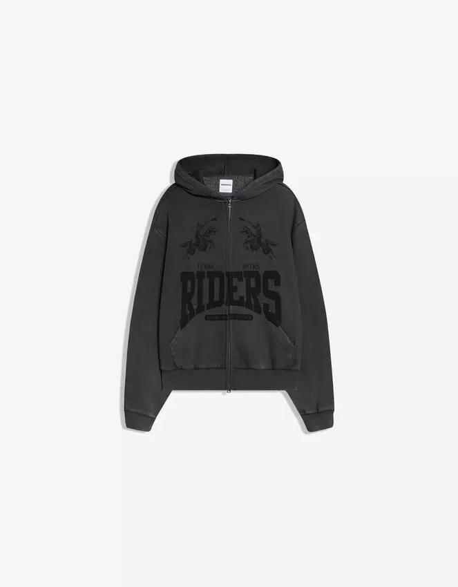 Printed Boxy Fit Hoodie – Sweatshirts & Hoodies Printed Boxy Fit Hoodie – Sweatshirts & Hoodies