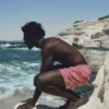 Printed Boxy Fit Swimming Trunks – Accessories Printed Boxy Fit Swimming Trunks – Accessories
