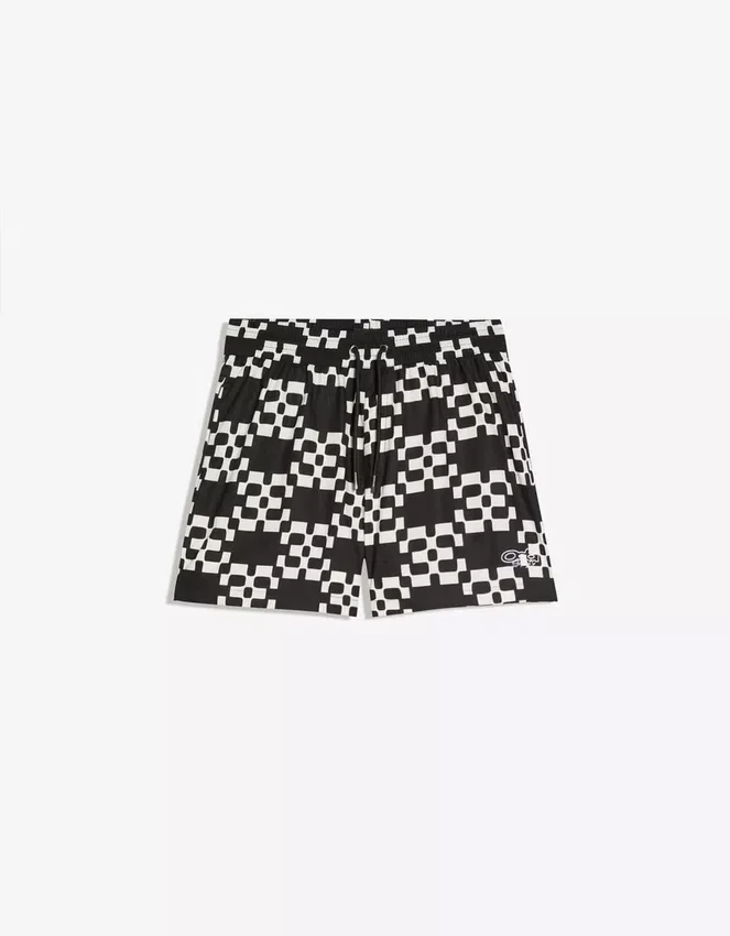 Printed Boxy Fit Swimming Trunks – Accessories Printed Boxy Fit Swimming Trunks – Accessories
