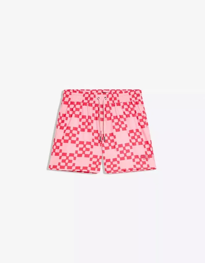 Printed Boxy Fit Swimming Trunks – Accessories Printed Boxy Fit Swimming Trunks – Accessories