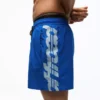 Printed Boxy Fit Swimming Trunks with Double Waistband – Accessories Printed Boxy Fit Swimming Trunks with Double Waistband – Accessories