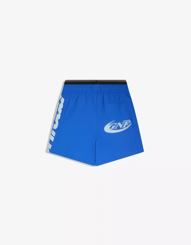 Printed Boxy Fit Swimming Trunks with Double Waistband – Accessories Printed Boxy Fit Swimming Trunks with Double Waistband – Accessories