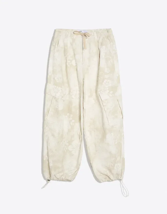 Printed Cargo Trousers Printed Cargo Trousers