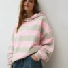 Printed Hood Sweatshirt with Hood Printed Hood Sweatshirt with Hood