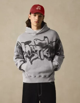 Printed Hood Sweatshirt with Hood – Sweatshirts & Hoodies