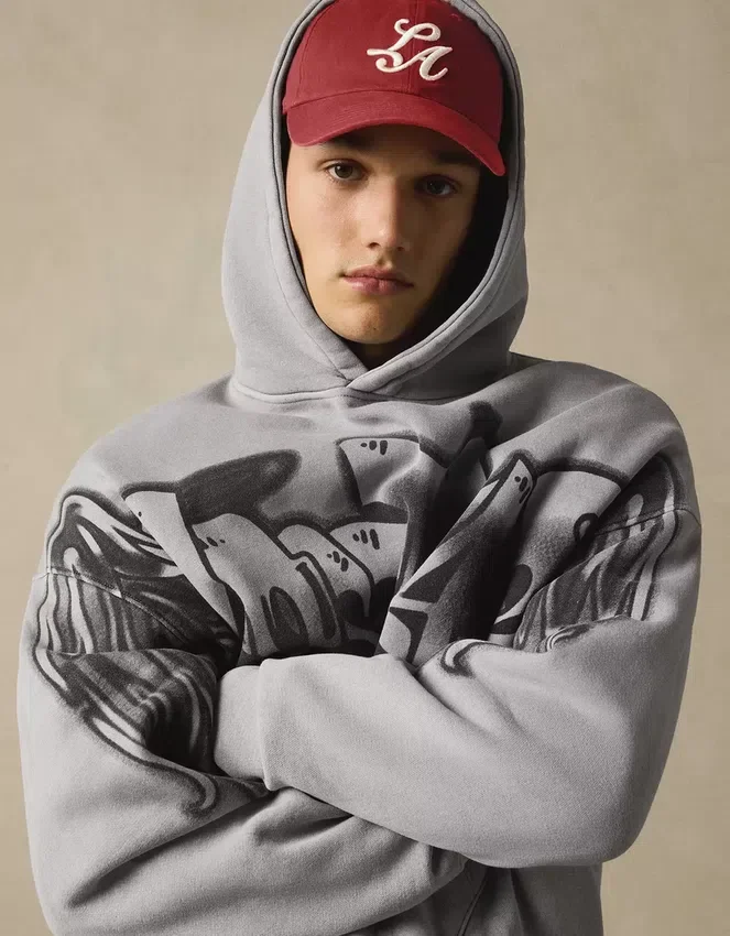 Printed Hood Sweatshirt with Hood – Sweatshirts & Hoodies Printed Hood Sweatshirt with Hood – Sweatshirts & Hoodies