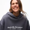 Printed Hood Sweatshirt with Hood – Tops and Bodysuits Printed Hood Sweatshirt with Hood – Tops and Bodysuits