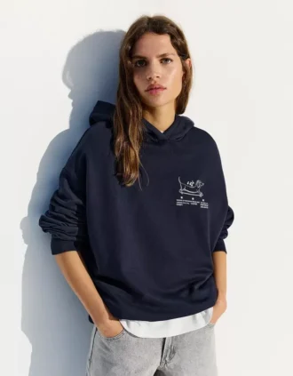 Printed Hoodie