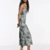 Printed Midi Dress Printed Midi Dress