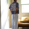 Printed Short Sleeve Boxy Fit Shirt – Shirts Printed Short Sleeve Boxy Fit Shirt – Shirts