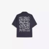 Printed Short Sleeve Boxy Fit Shirt – Shirts Printed Short Sleeve Boxy Fit Shirt – Shirts