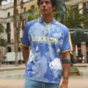 Printed Short Sleeve Polo Shirt Printed Short Sleeve Polo Shirt