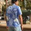 Printed Short Sleeve Polo Shirt Printed Short Sleeve Polo Shirt