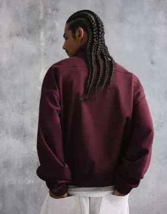 Printed Sweatshirt with Zip – Sweatshirts & Hoodies