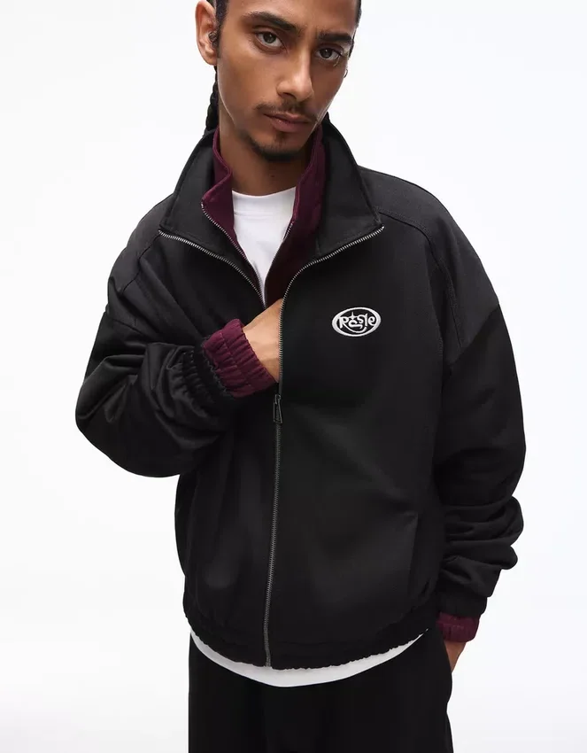 Printed Sweatshirt with Zip – Sweatshirts & Hoodies – Men Printed Sweatshirt with Zip – Sweatshirts & Hoodies – Men