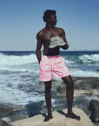 Printed Swimming Trunks – Bershka Lovers