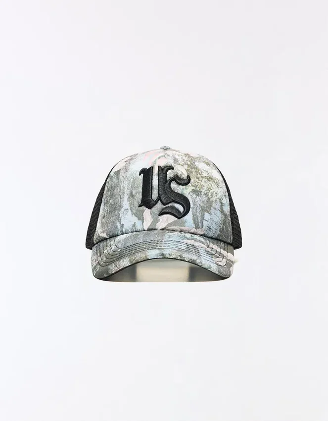 Printed Trucker Cap – Accessories Printed Trucker Cap – Accessories