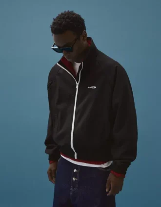 Printed Zip-Up Jacket – Jackets