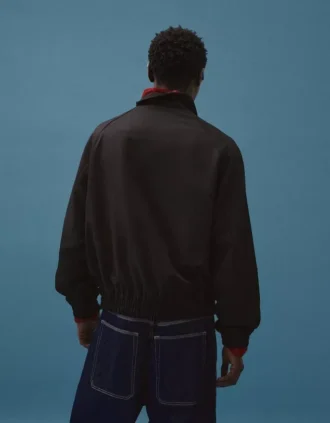 Printed Zip-Up Jacket – Jackets
