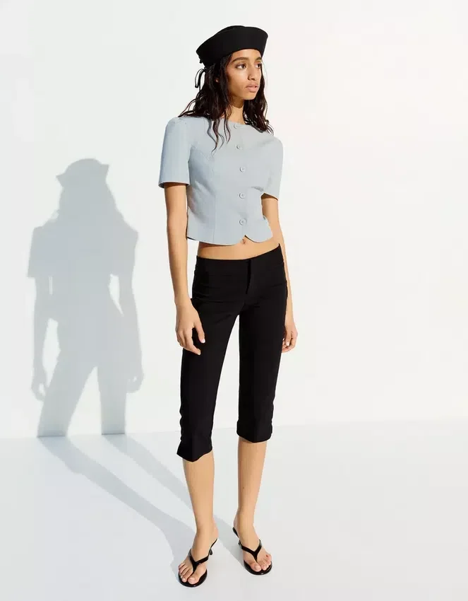 Puff Sleeve Short Sleeve Blazer – Jackets and Trench Puff Sleeve Short Sleeve Blazer – Jackets and Trench