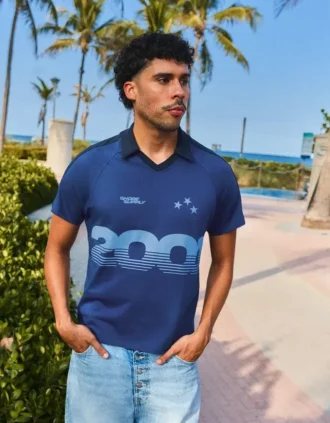 Retro Print Polo Shirt – Bershka Lovers