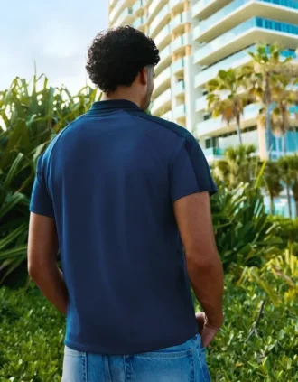 Retro Print Polo Shirt – Bershka Lovers