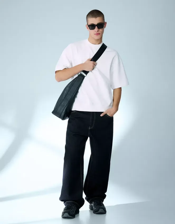 Ribbed Plush Short Sleeve T-Shirt – T-Shirts and Polo Shirts Ribbed Plush Short Sleeve T-Shirt – T-Shirts and Polo Shirts