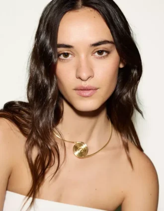 Rigid Spiral Necklace