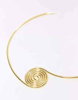 Rigid Spiral Necklace