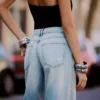 Ripped High-Waist Wide-Leg Jeans Ripped High-Waist Wide-Leg Jeans
