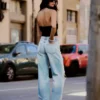 Ripped High-Waist Wide-Leg Jeans Ripped High-Waist Wide-Leg Jeans