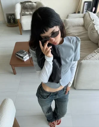 Ripped Low-Rise Straight-Leg Jeans