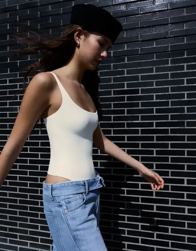 Round Neck Tank Bodysuit Round Neck Tank Bodysuit