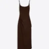 Ruched Strappy Midi Dress Ruched Strappy Midi Dress