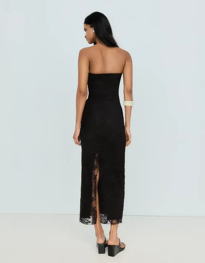 Rustic Bandeau Midi Dress Rustic Bandeau Midi Dress