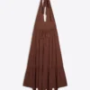 Rustic Halter Neck Long Dress Rustic Halter Neck Long Dress