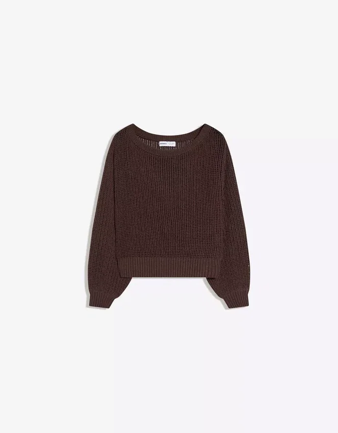 Rustic Openwork Sweater Rustic Openwork Sweater