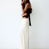 Rustic Wide-Leg Trousers with Pleats Rustic Wide-Leg Trousers with Pleats