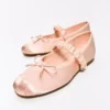 Sateen Ballerina Flat – Women Sateen Ballerina Flat – Women