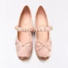 Sateen Ballerina Flat – Women Sateen Ballerina Flat – Women
