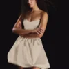 Satin Bustier Dress Satin Bustier Dress
